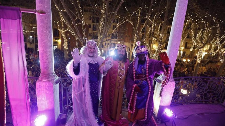 Los Reyes Magos, en el Moll Vell.