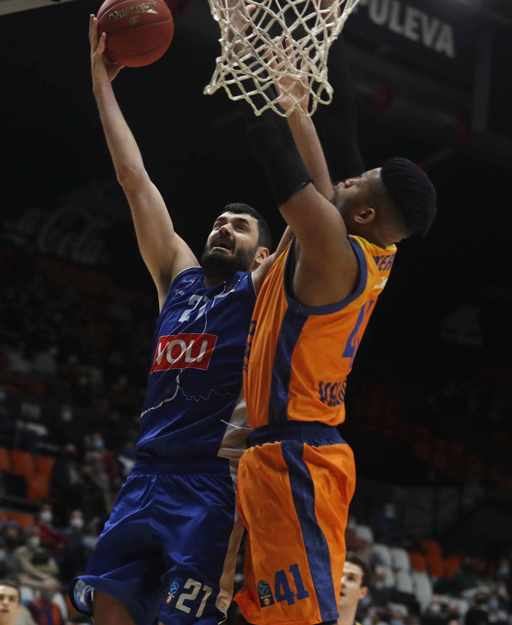 La  victoria de Valencia Basket ante el Buducnost