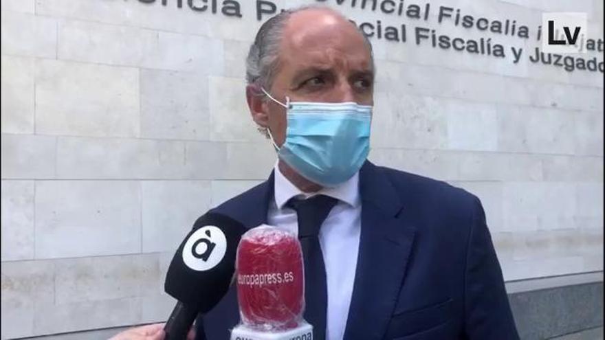 Francisco Camps: "Llevo 11 años en los juzgados. Me mantiene en pie la verdad"