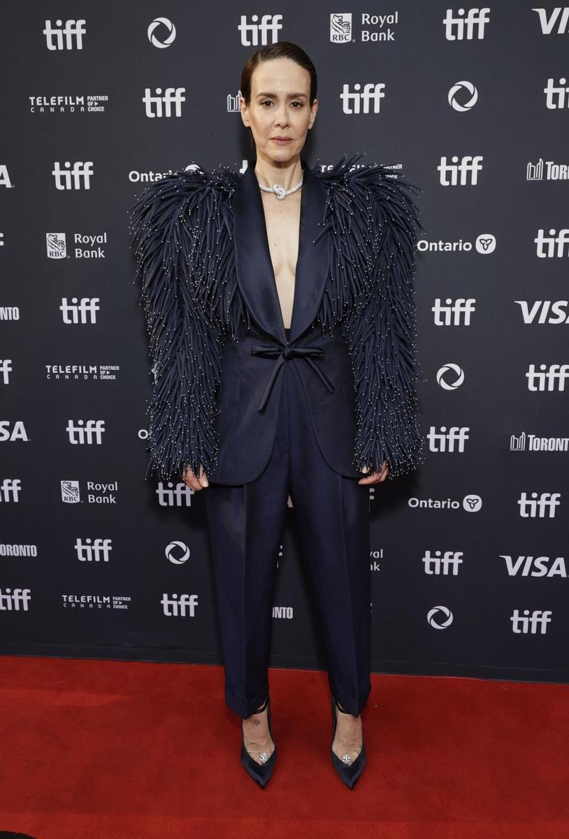 Sarah Paulson en el Festival de Cine de Toronto 2024