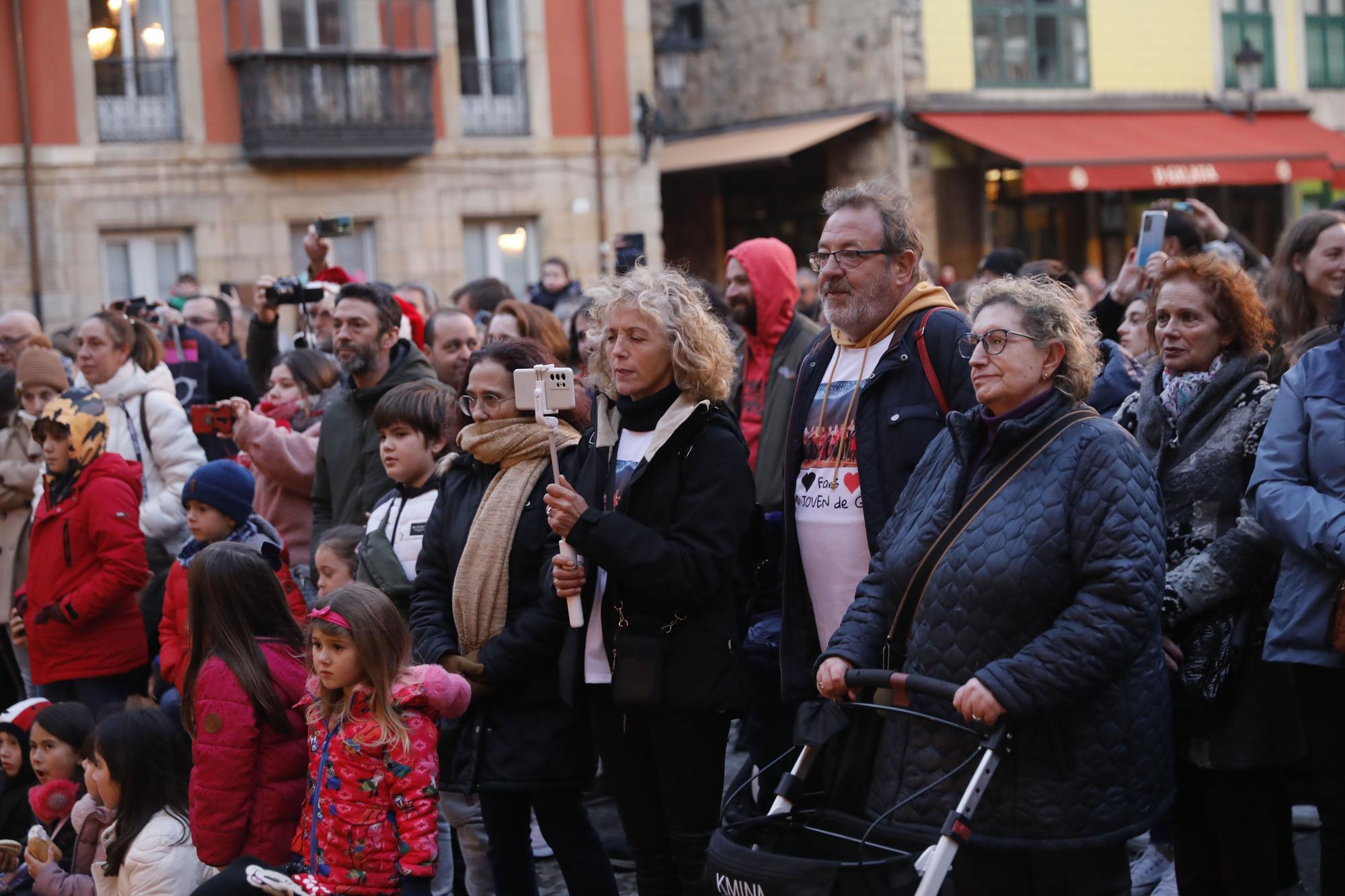 Luces de Navidad en Gijón