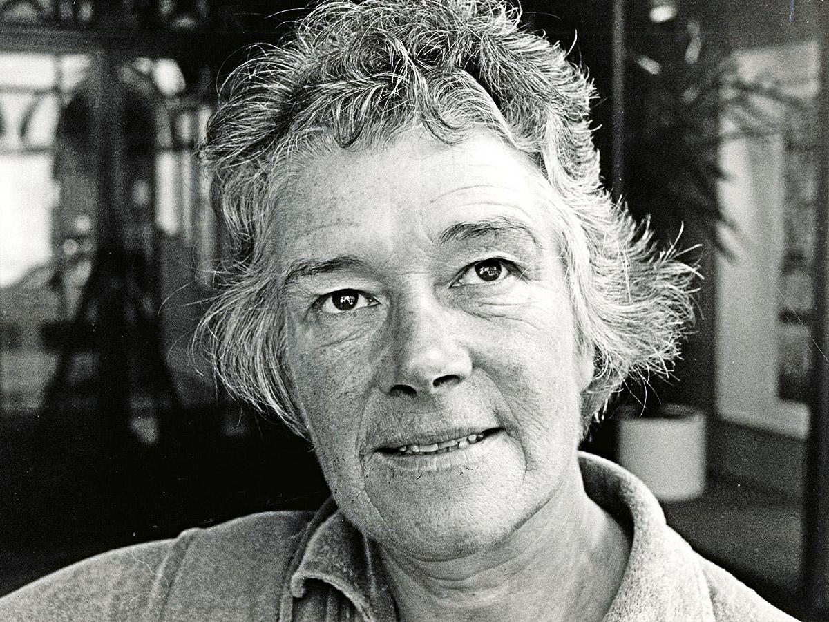 La autora de ‘A toda máquina’, la cicloturista Dervla Murphy.