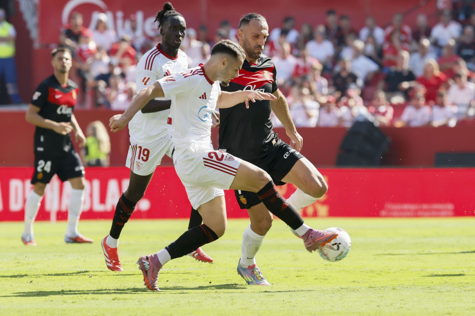 Sevilla FC - Mallorca en el estadio Ramón Sánchez-Pizjuán