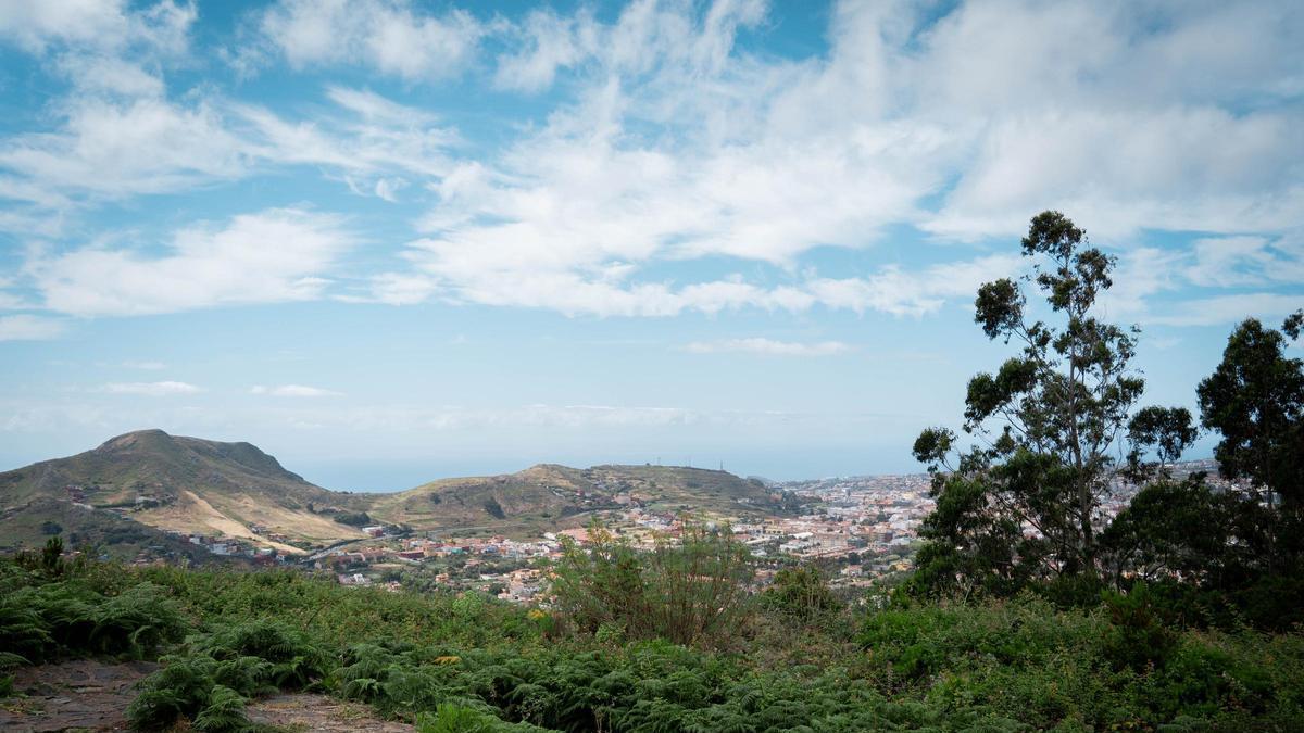 Panorámica de La Laguna tomada desde la Mesa Mota.
