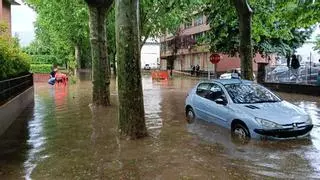 Catalunya registra un violento temporal acompañado de tormenta, granizo y acumulaciones de más de 50 litros por metro cuadrado