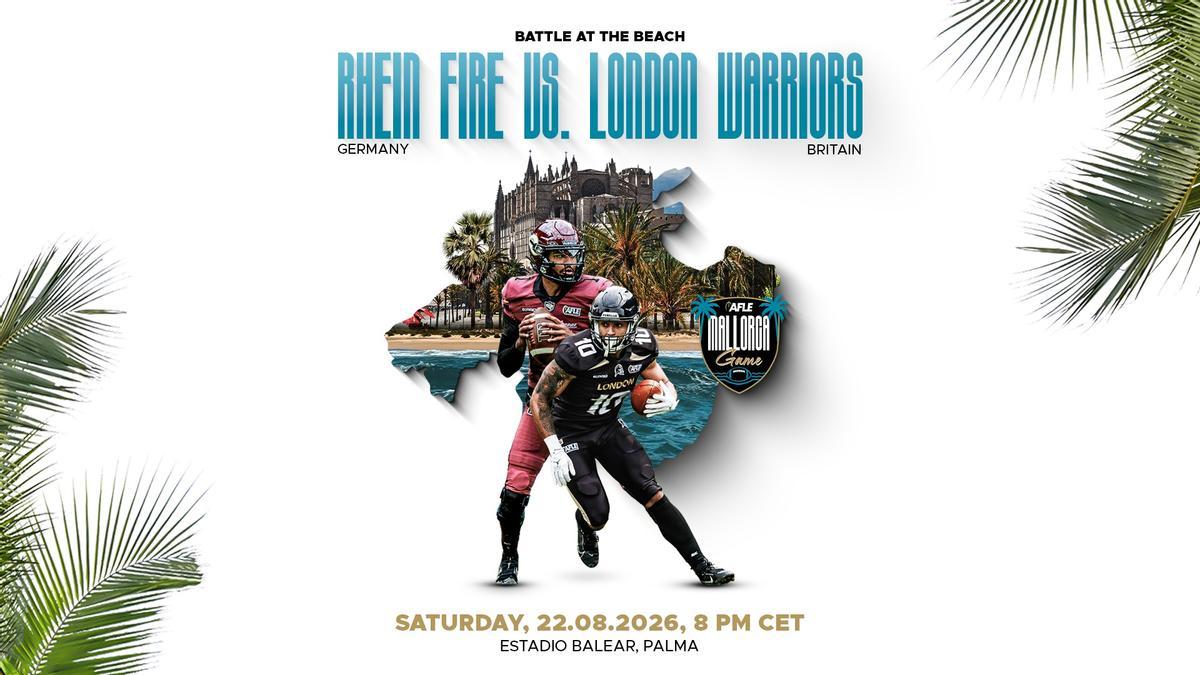 Mit diesem Plakat wirbt die Liga für das Spiel.