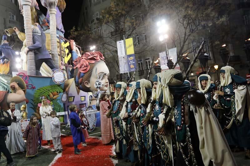 Parada mora en la falla Almirante Cadarso-Conde Altea