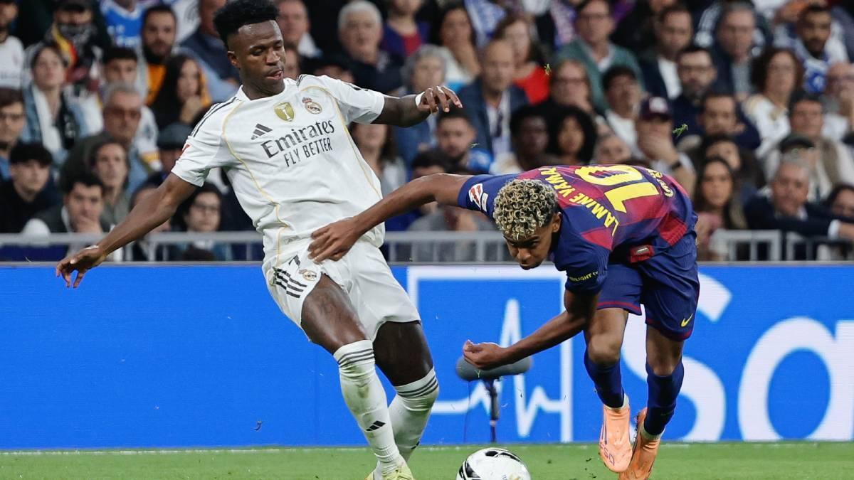 Los insultos racistas a Lamine Yamal durante el clásico en el Bernabéu: "A vender pañuelos al semáforo"