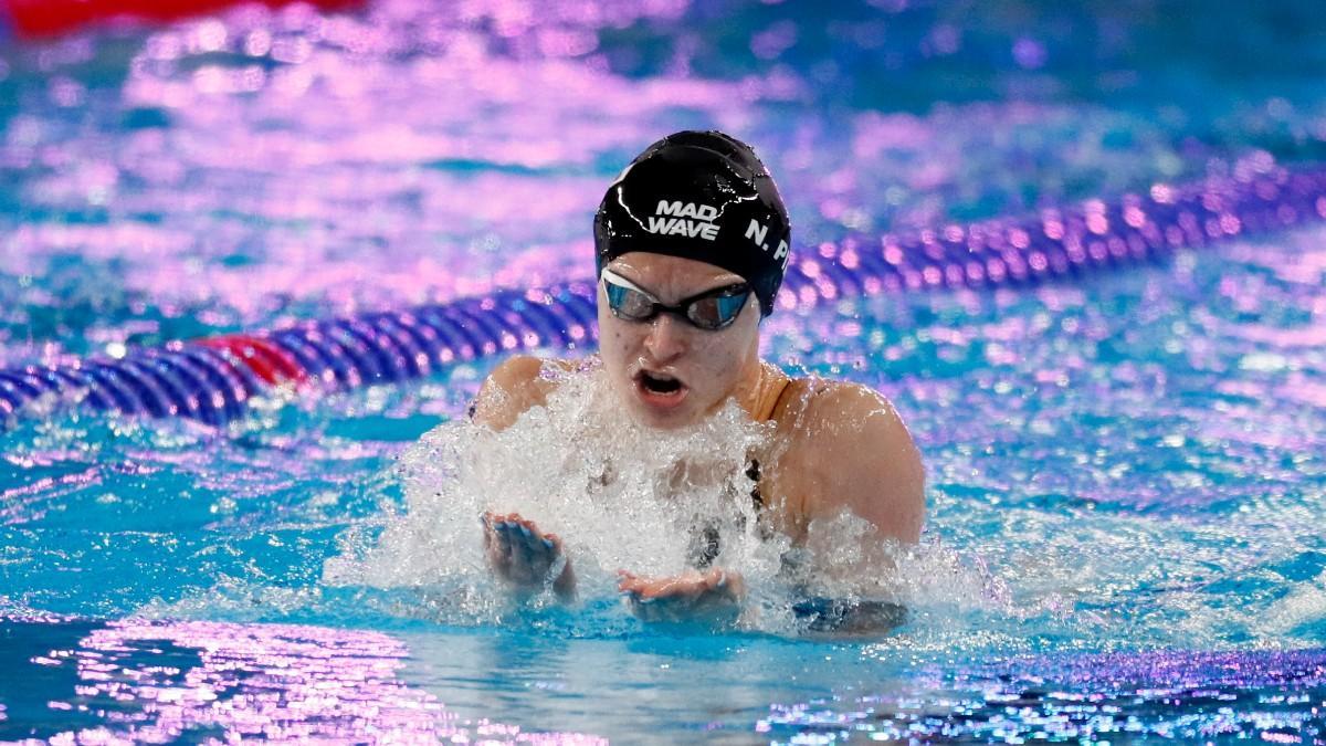 Nayara Pineda, durante su actuación