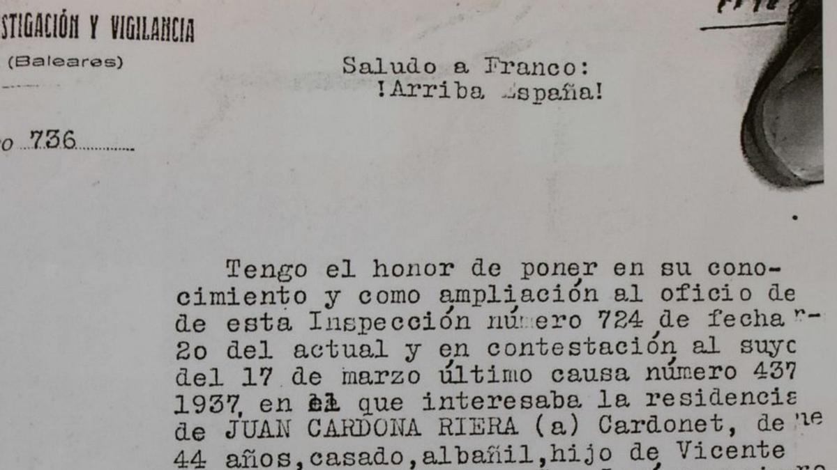 Toni Tur, nieto del alcalde ‘perdido’ de Sant Josep.  | VICENT MARÍ