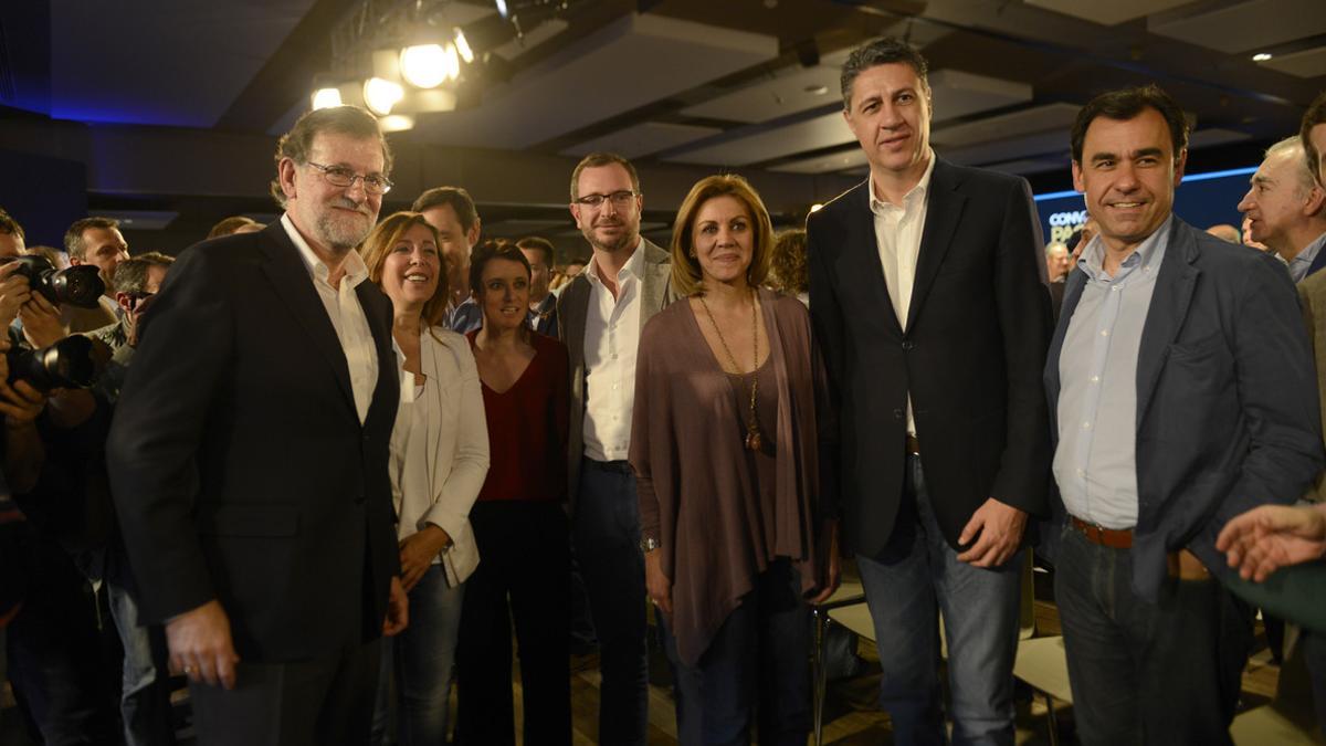 Clausura de la convención del PP en Barcelona