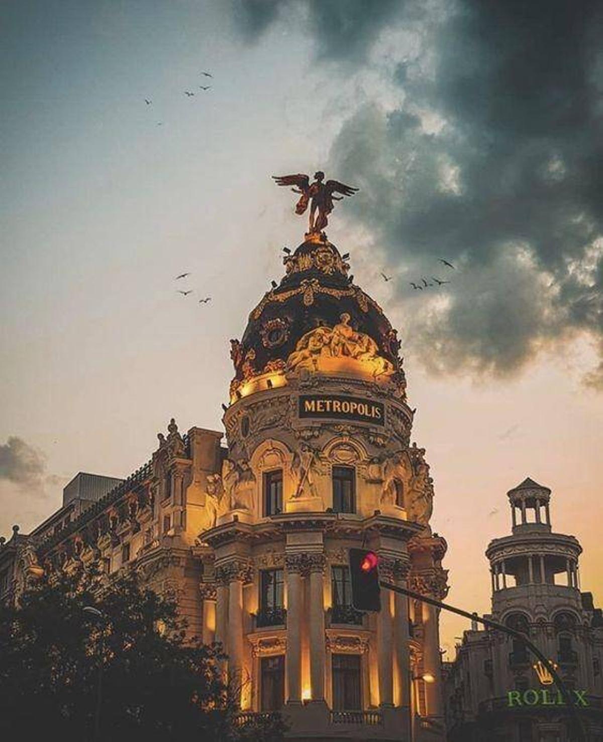 Edificio Metrópolis, tras su reforma.