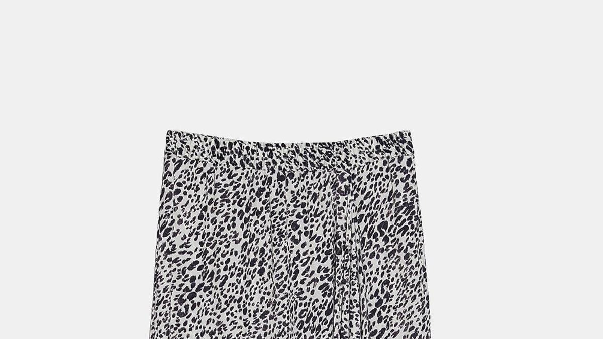 Faldas de animal print de Zara