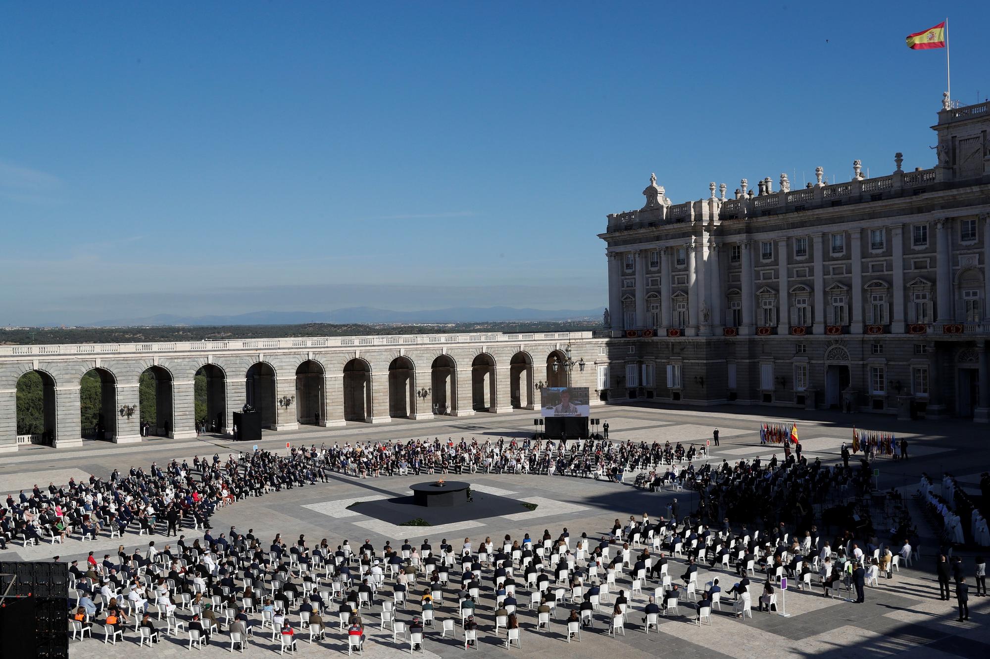 Homenaje de Estado a las víctimas de la Covid -19