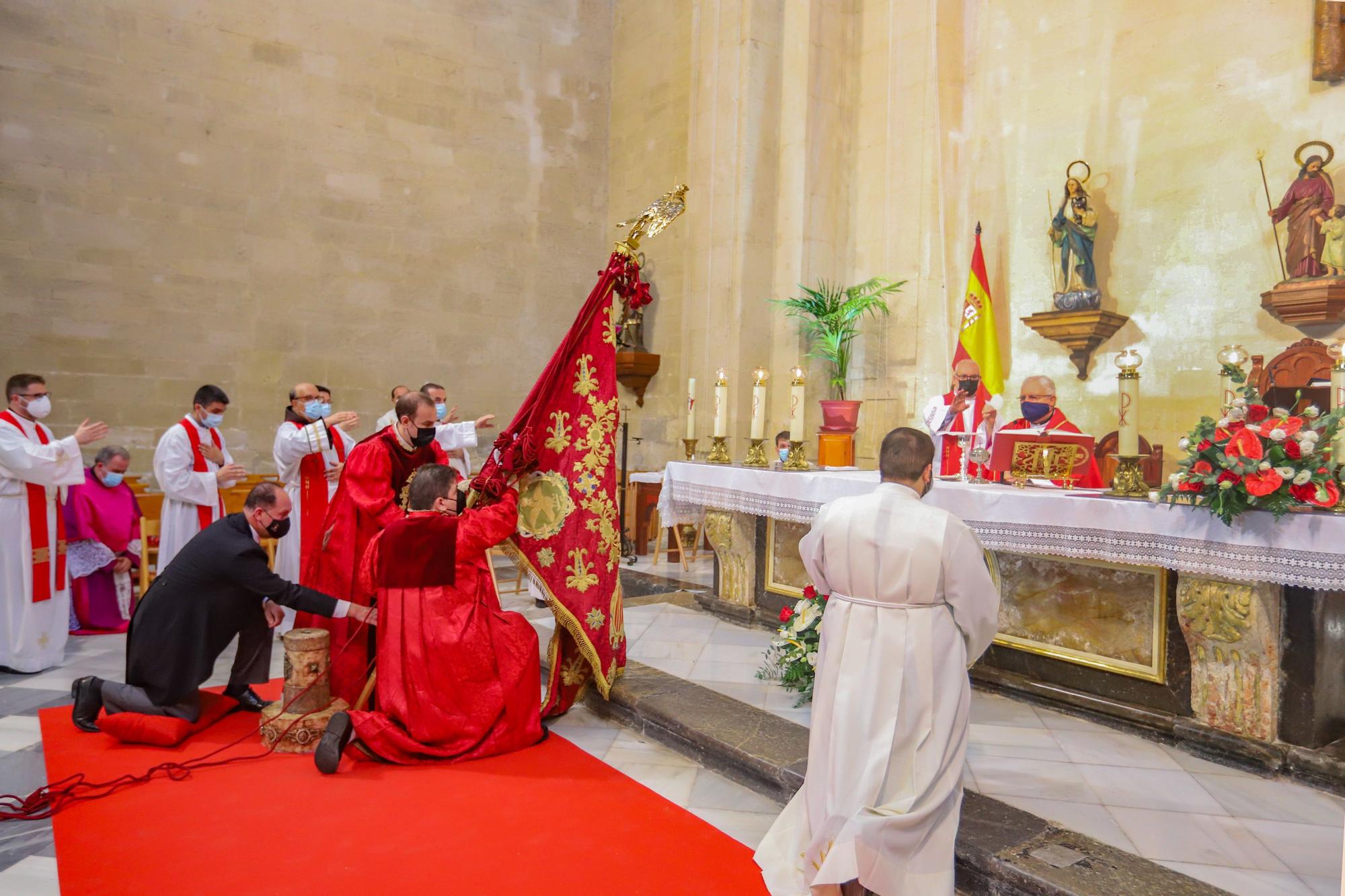 779 Aniversario de La Reconquista de Orihuela con la celebración institucional e histórica sin público por el covid