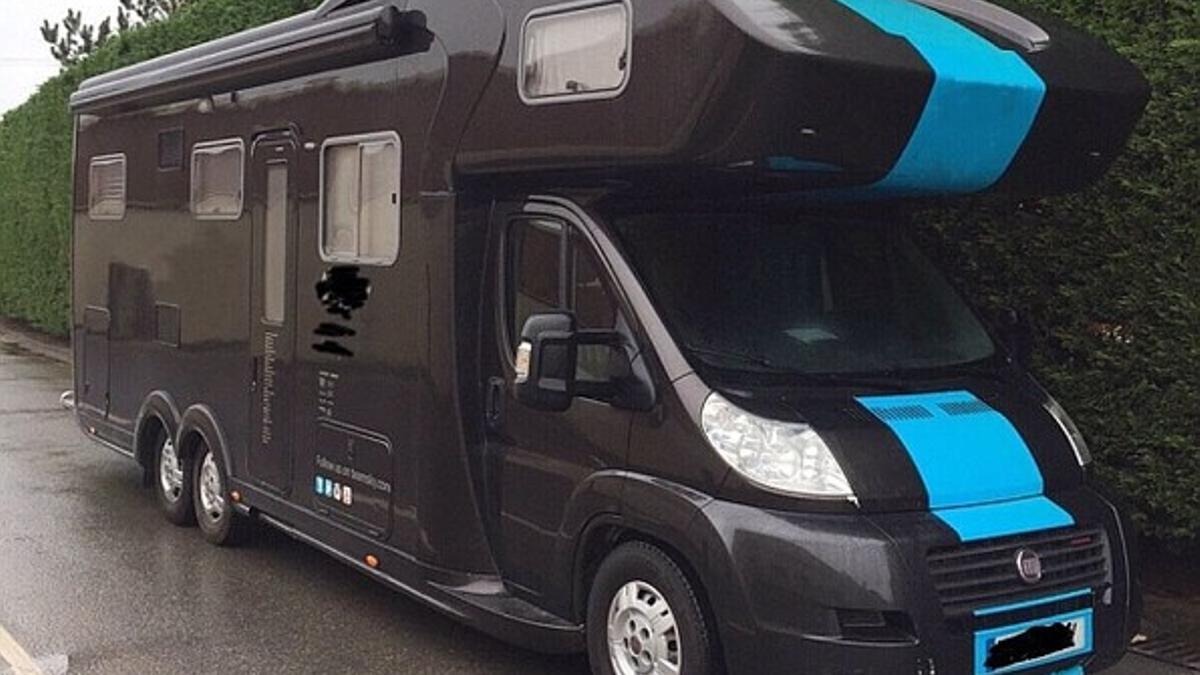 Este es el autobús que el Team Sky ha vendido en la página de subastas Ebay.