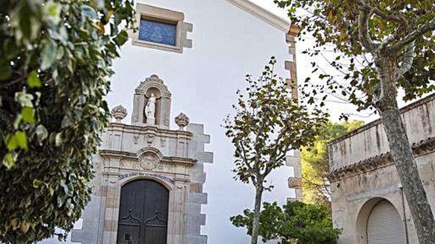 L&#039;ermita de Santa Cristina, on es farà una missa.