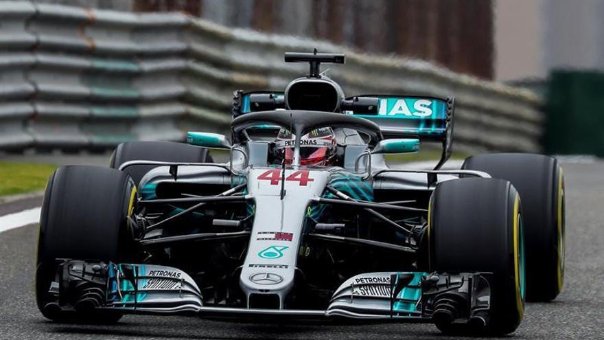 Hamilton, el más rápido en el segundo libre del Gran Premio de China