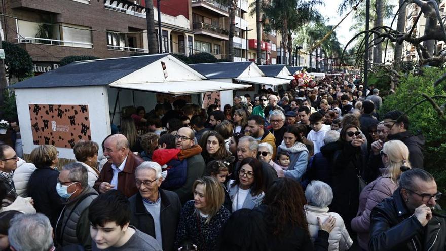 Llenazo en la Feria de Sant Blai en Torrent