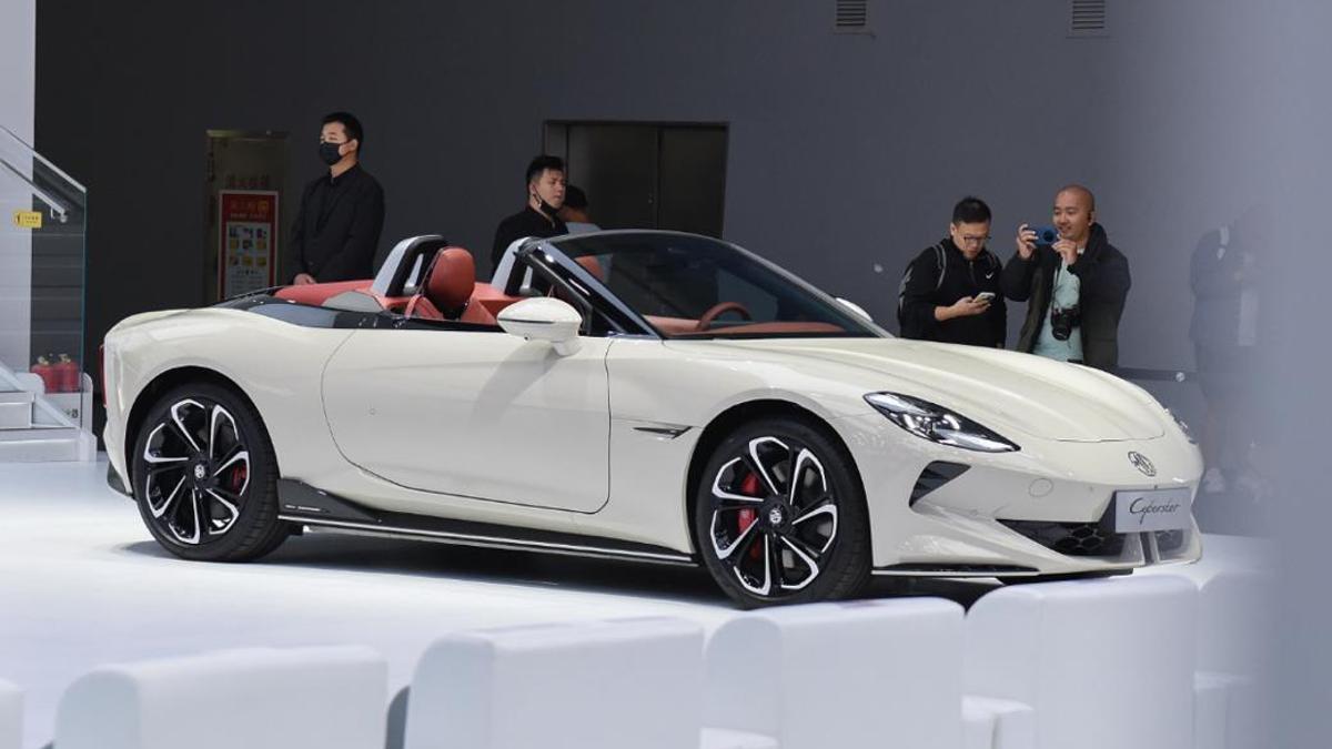 Modelo de marca china MG Motor.