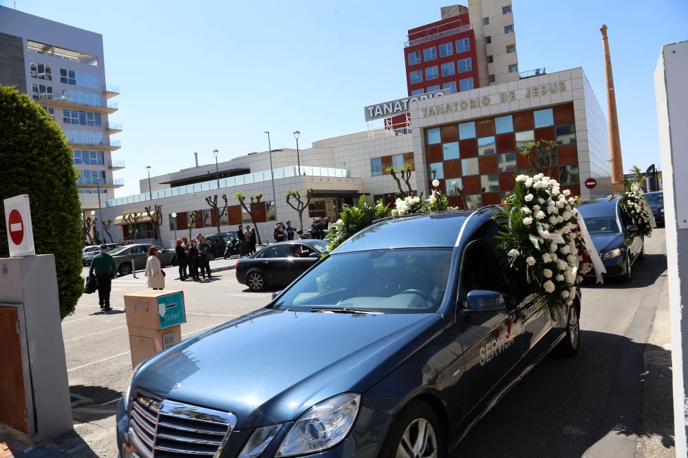 Funeral del exalcalde de Murcia Clemente García