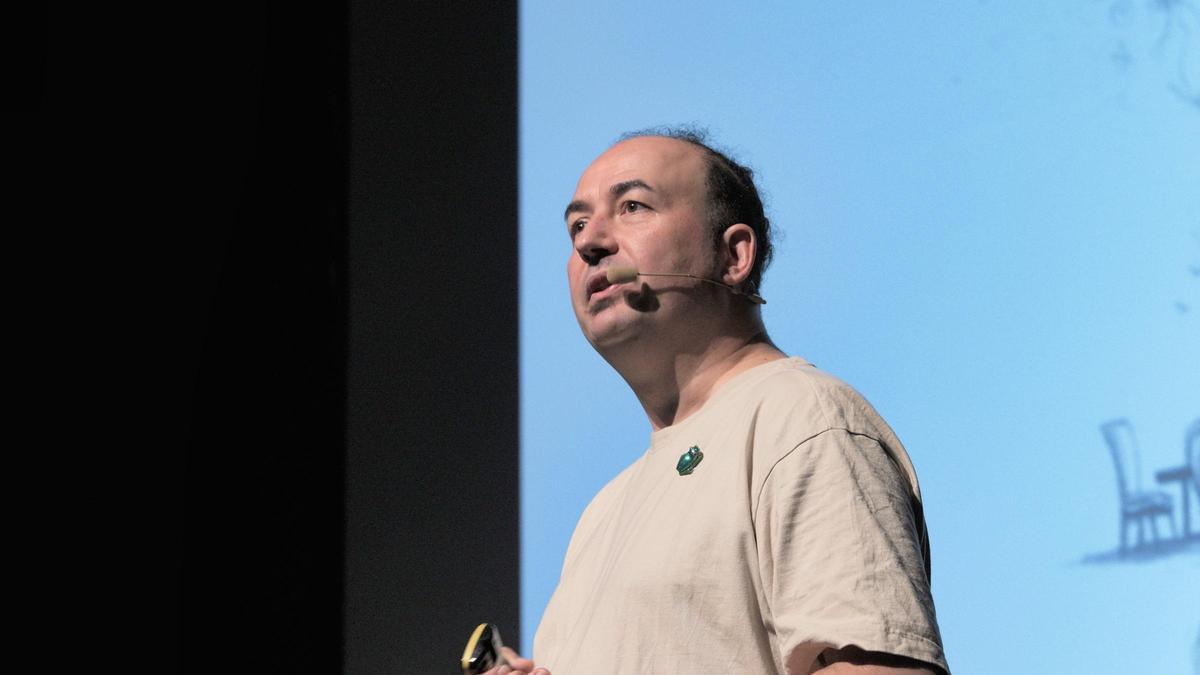 José Ramón Calvo, jefe de sala del restaurante Mugaritz.