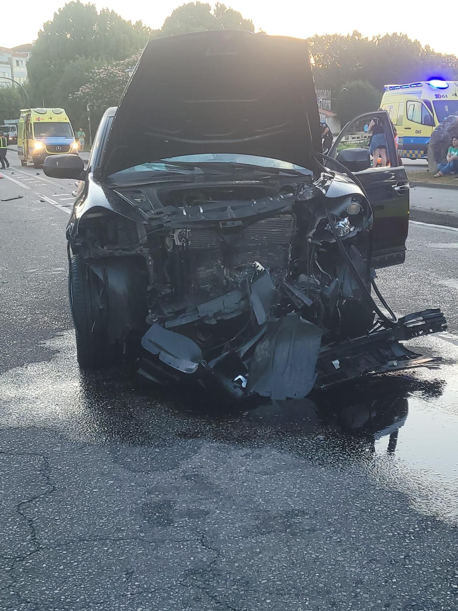 Accidente mortal en Cangas