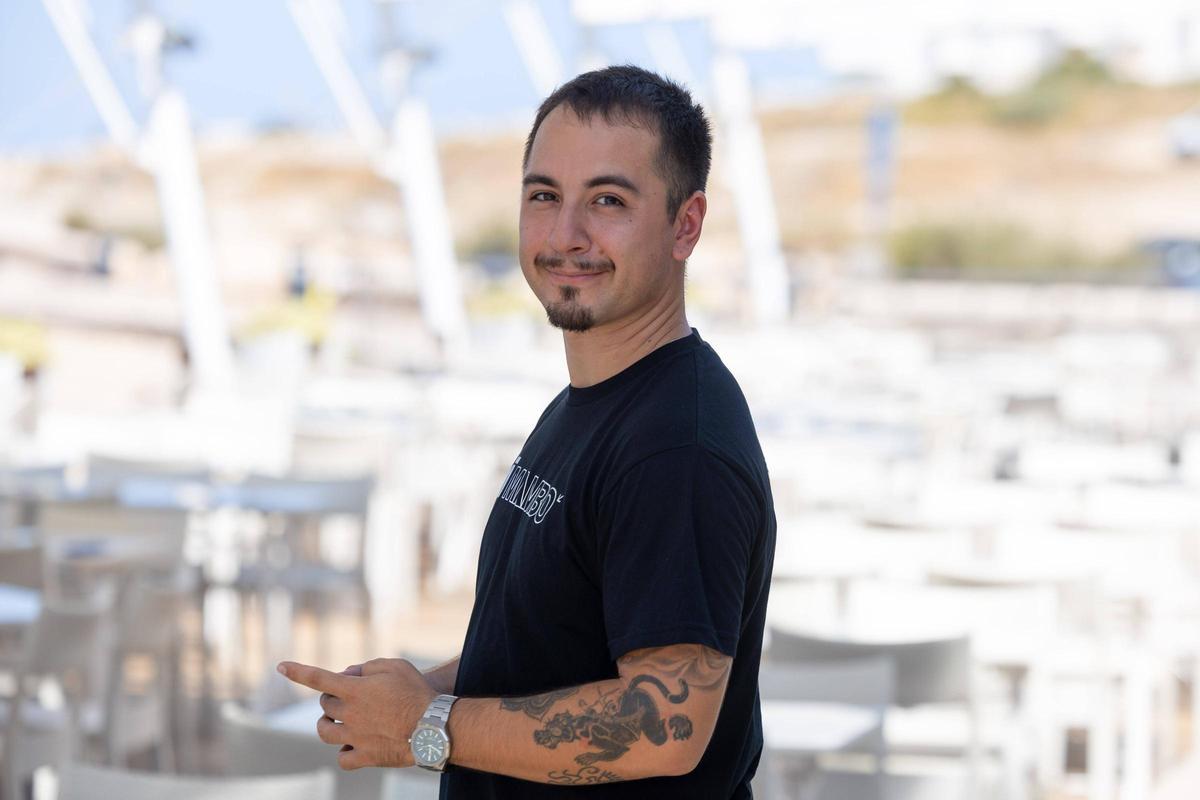 Fede Rubia, camarero de Café Mambo.