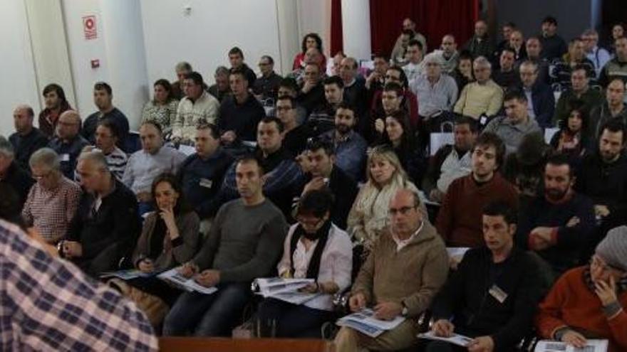 Participantes en las jornadas apícolas en Zamora