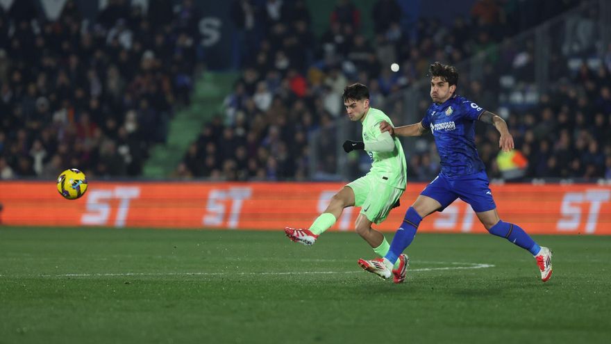 El 0-1 del Getafe en el Barcelona 1-1 Barcelona de la jornada 20 de LaLiga EA Sports