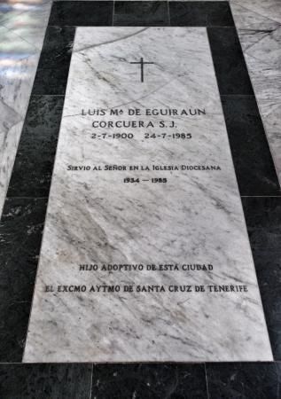 Enterramientos en la Concepción santacrucera