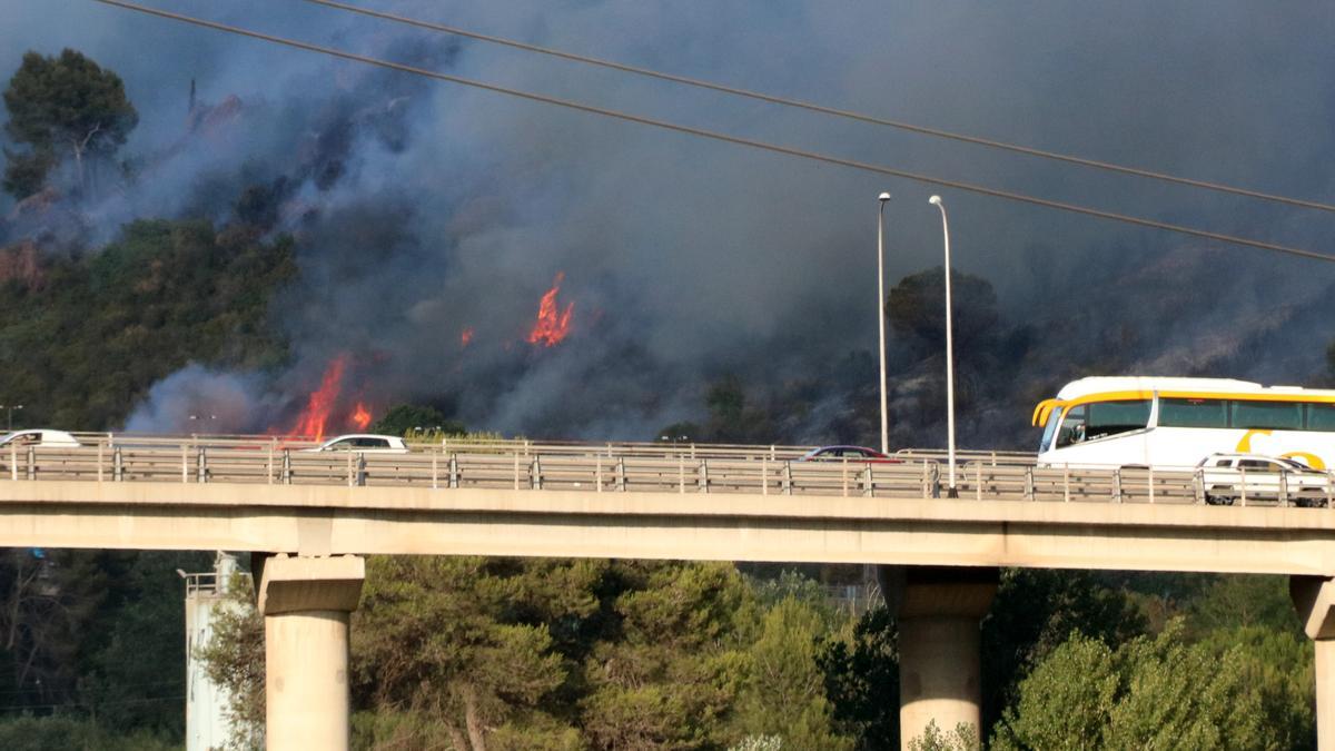 Incendi de Castellví de Rosanes i Martorell