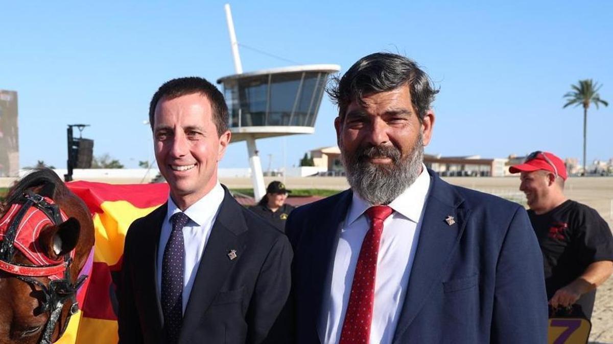 Llorenç Galmés y Pedro Bestard.