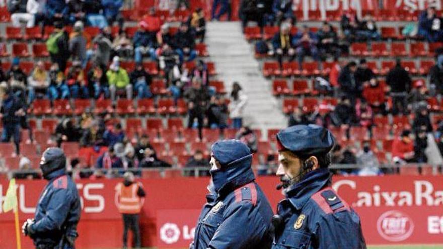 La seguretat del Girona-Madrid mobilitzarà 270 persones