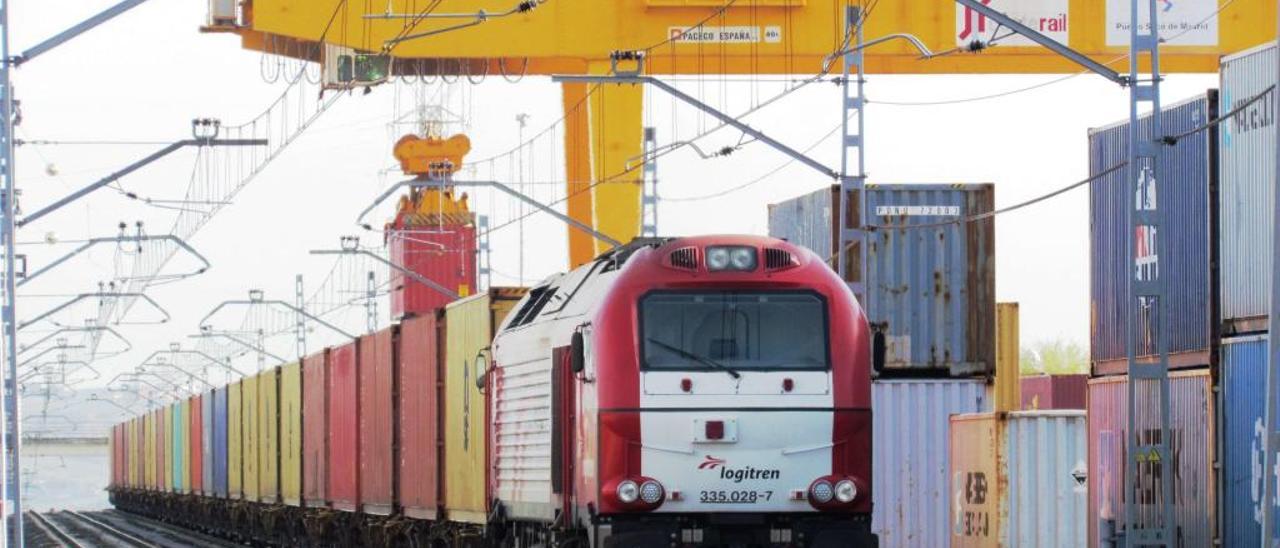 El Puerto de València acapara el tráfico ferroviario de Madrid