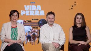 Ana Morgade, Fernando Tejero y Berta Castañé, actores de Vida perra