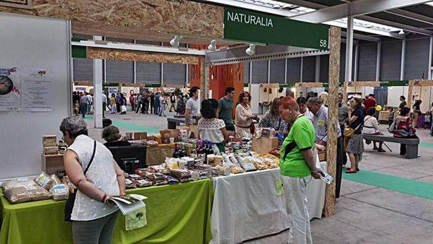 Los expositores de Ecocultura, que ocupan diferentes espacios dentro del recinto ferial de Ifeza, ofrecen productos de sello ecológico a lo largo del presente fin de semana.