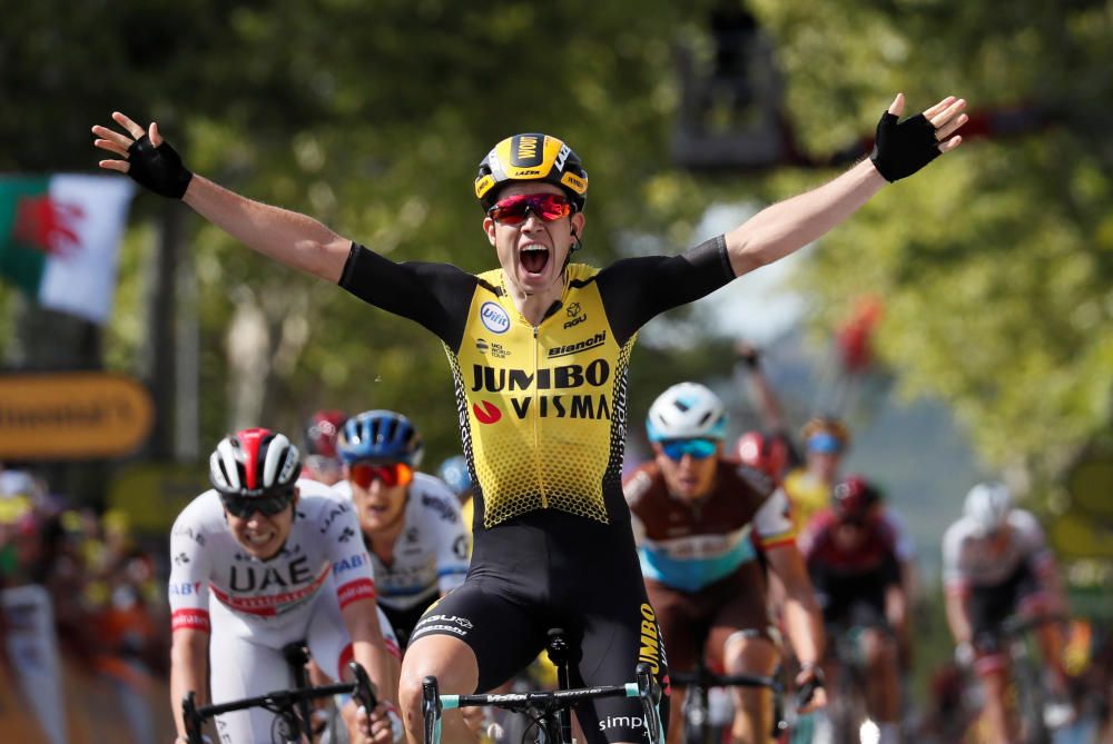 Tour de Francia, la décima etapa, en imágenes