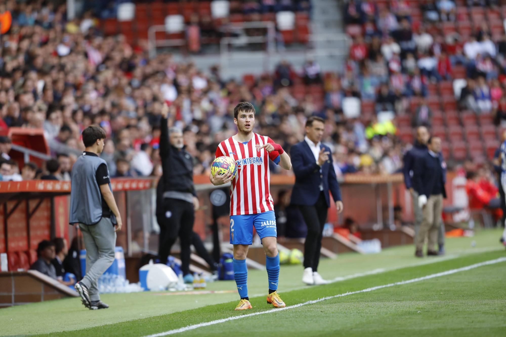 Así fue el encuentro entre el Sporting y el Alavés