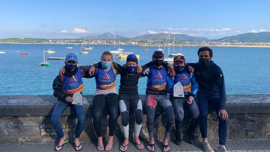 Juan Bennàssar se cuelga el bronce en la Copa de España de Optimist