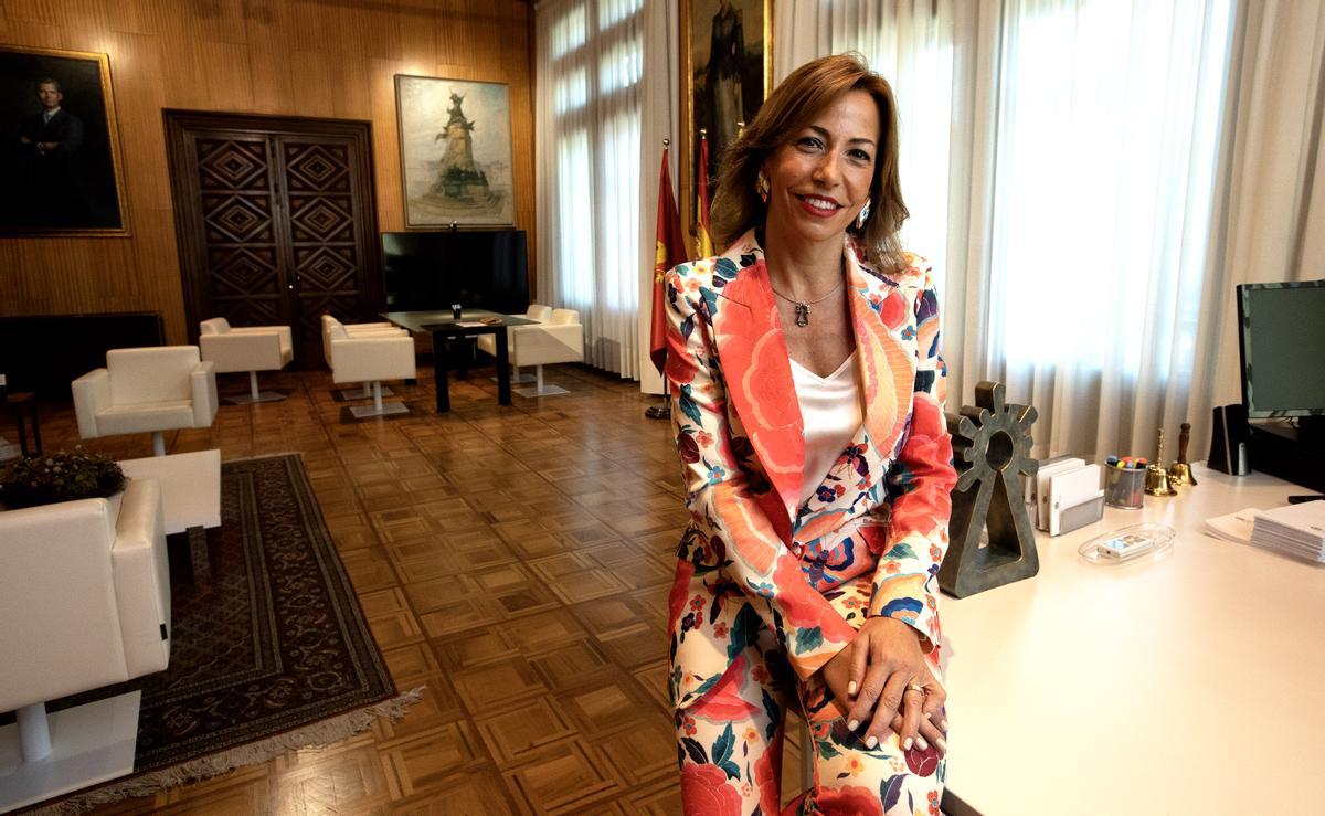 La alcaldesa de Zaragoza, Natalia Chueca.