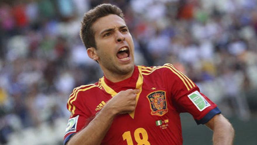 El centrocampista español Jordi Alba.