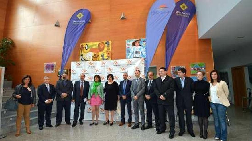 Asistentes al foro celebrado en Sanxenxo.