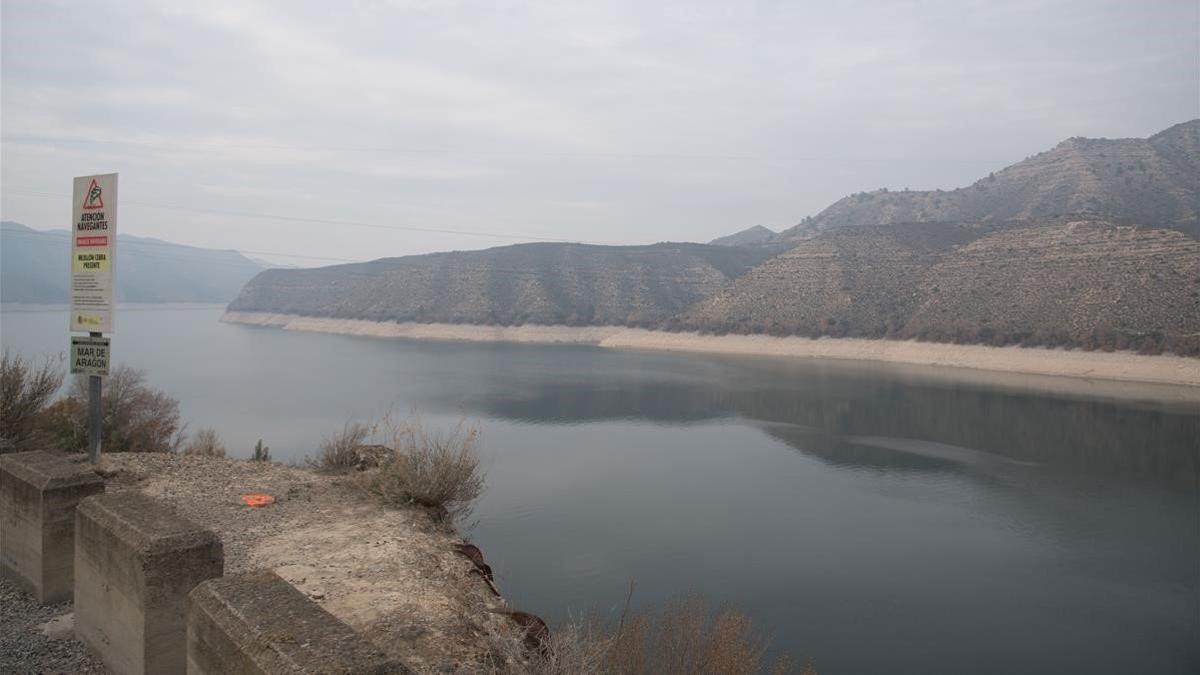 Pantano de Mequinensa.