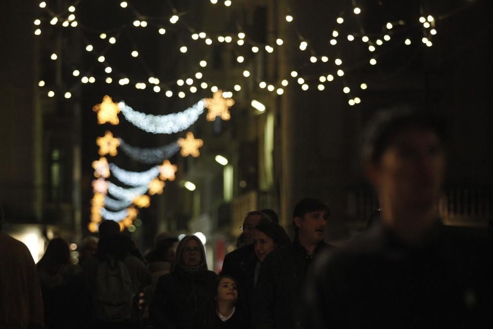 Encesa dels llums de Nadal a Girona