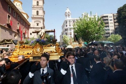 Encuentro del Cristo de Santa Clara y la Virgen de la Soledad