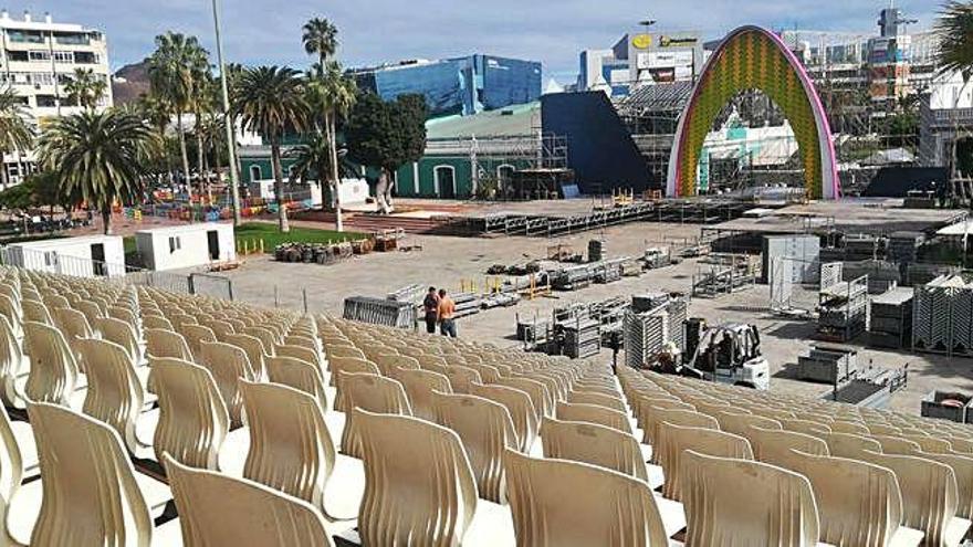 El escenario de &#039;Una noche en Río&#039; toma forma