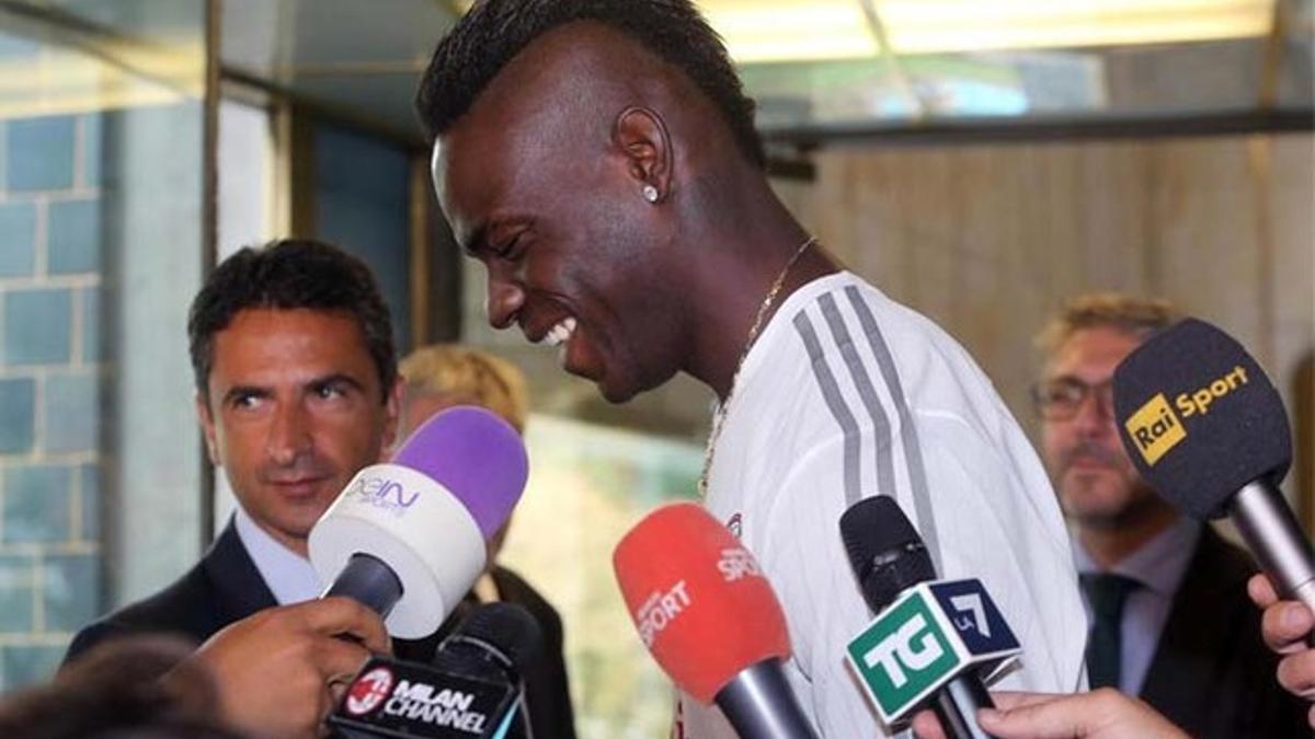 Balotelli, nuevo jugador del Milan