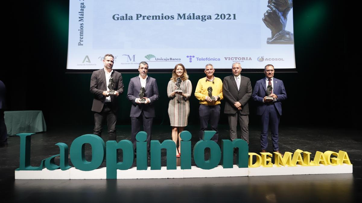 Gala de entrega de los Premios Málaga 2021 de La Opinión