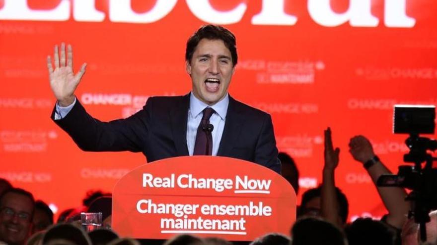 El líder del Partido Liberal, Justin Trudeau